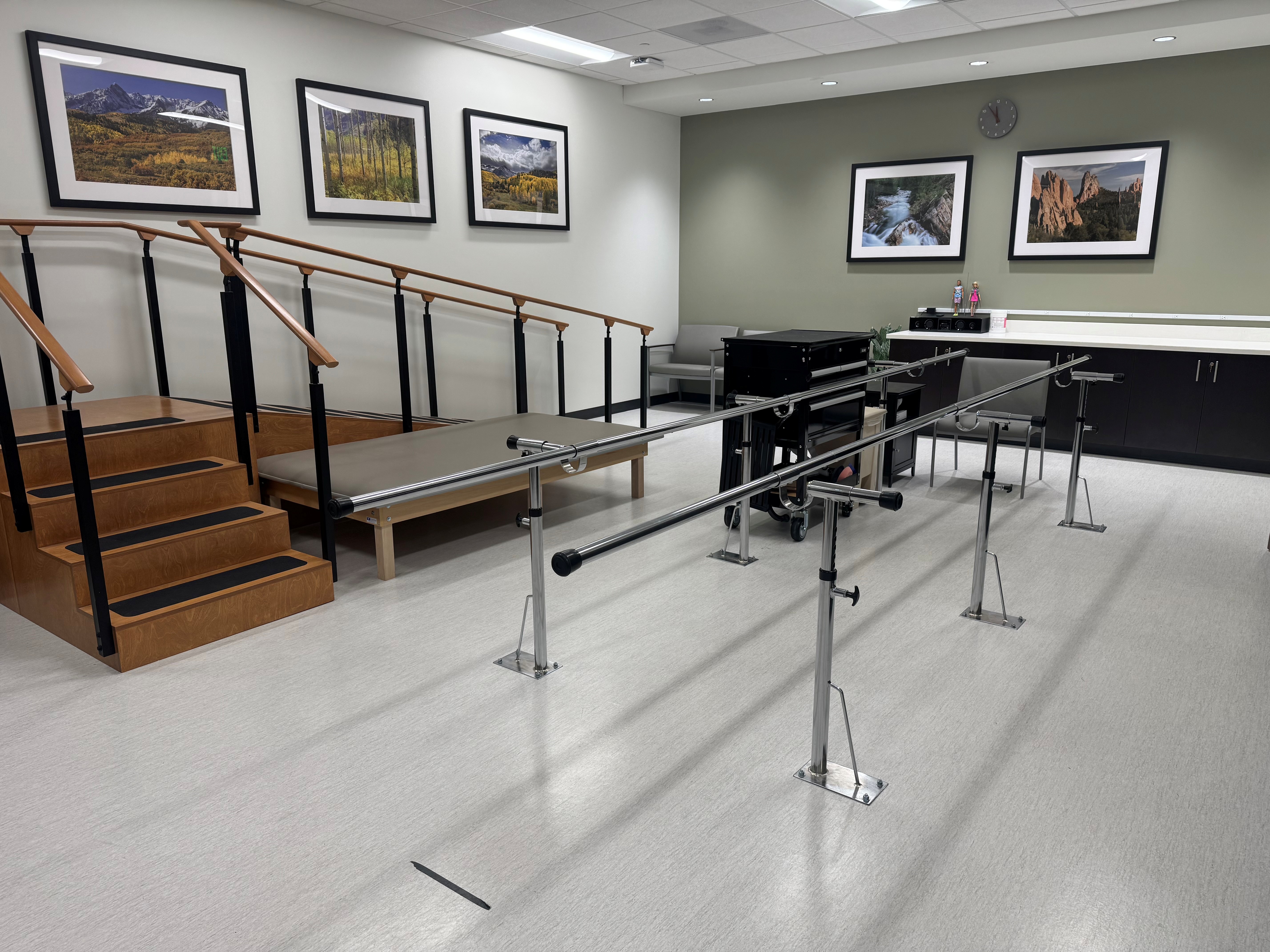 The clinical space at the CU Medicine Center for Prosthetics